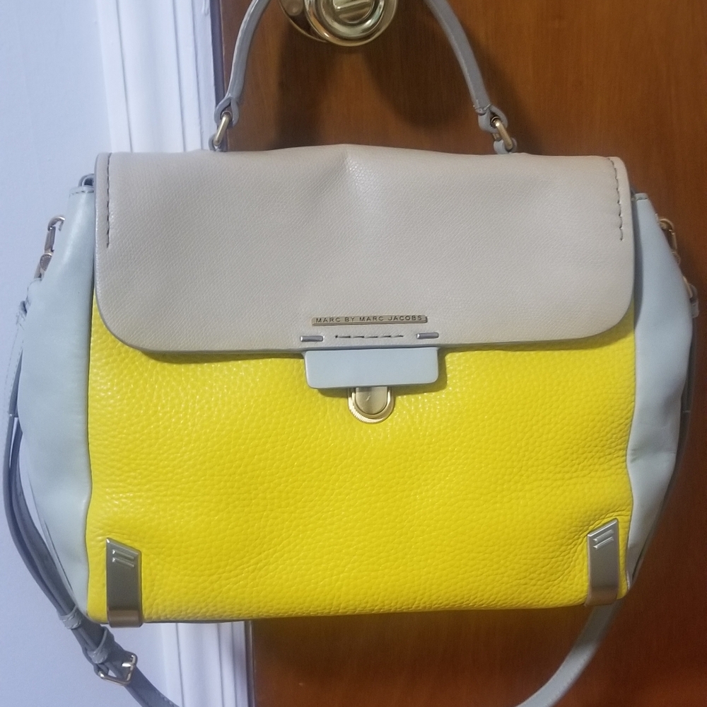 Marc by Marc Jacobs Yellow/Gray Bag